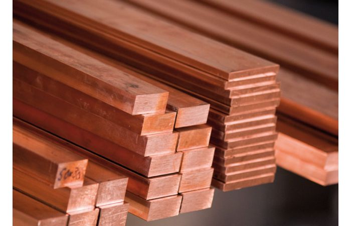 Šyna varinė 50x10 PCB L-4m 18.0kg - METALL-EXPRES