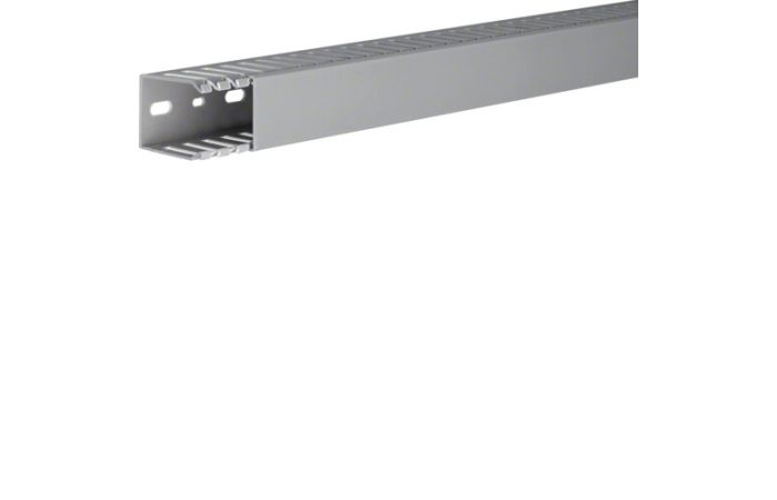 Kanalas montažinis 50x37 pilkas [2m] - HAGER