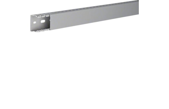 Kanalas montažinis 25x37 pilkas [2m] - HAGER