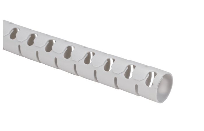 Vamzdis praskiriamas D27mm pilkas kabelių apsaugai su įrankiu kabelių įvedimui HWPP25 [2m] - HELLERMANN TYTON