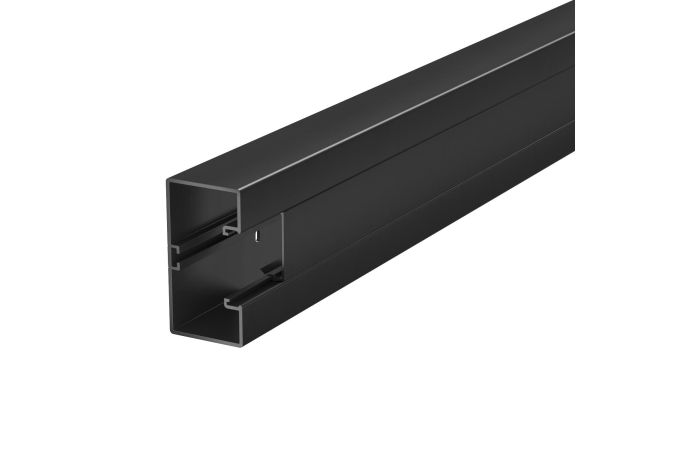 Kanalas su dangčiu 53x100 Rapid 45-2 juodas GK-53100SW [2m] - OBO BETTERMANN