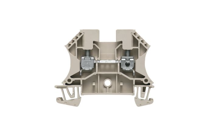 Gnybtas 4mm2 pilkas ant bėgelio varžtiniai kontaktai WDU 4 - WEIDMULLER