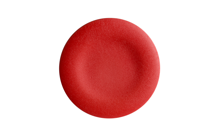 Plokštelė mygtukui raudona įleista 22mm XB4 Harmony - SCHNEIDER ELECTRIC