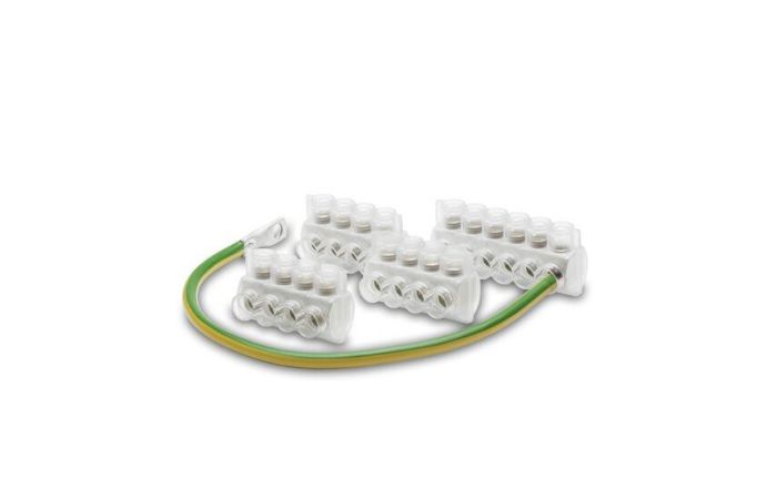 Rinkinys gnybtų atsišakojimo (3xKE10.1, 1xKE10.3) 16mm2 L-0.35m įžeminimo laidas su antgaliu į atramą - ENSTO