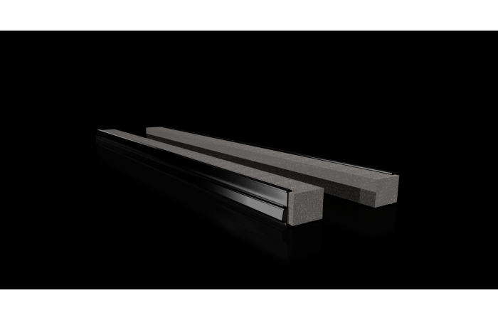 Profilis kabelių įvadų L-1200mm VX 8618.803 [pak. po 4 vnt.] - RITTAL