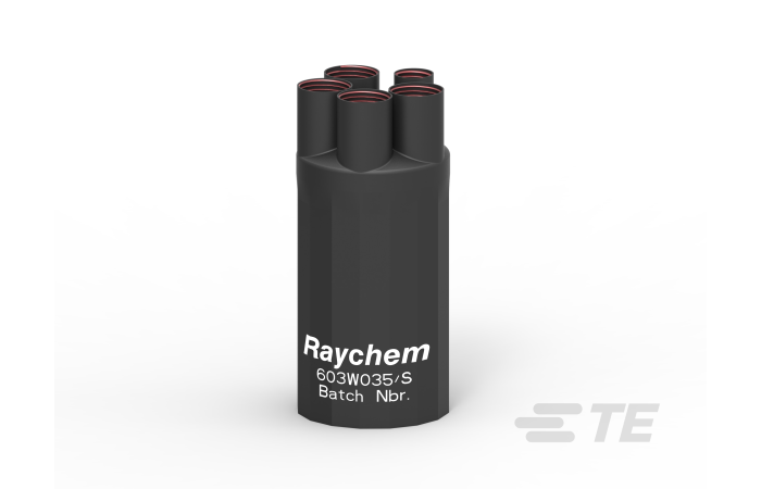 Pirštinė termosusitraukianti su klijais 5 pirštų 68-26 [25-120mm2] 1kV 603W035/S - RAYCHEM