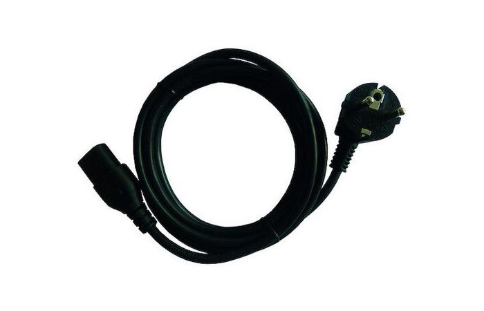 Kabelis maitinimo 2m H05VV-F 3x0.75 SCHUKO - C13 juodas PKGZL 3075-2S - PROTEC