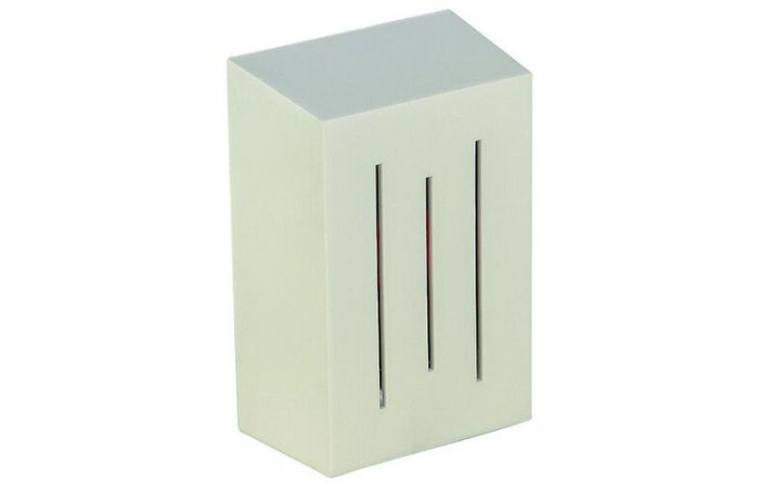 Skambutis v/t 8V AC 80dB baltas PLWAP 8 - PROTEC