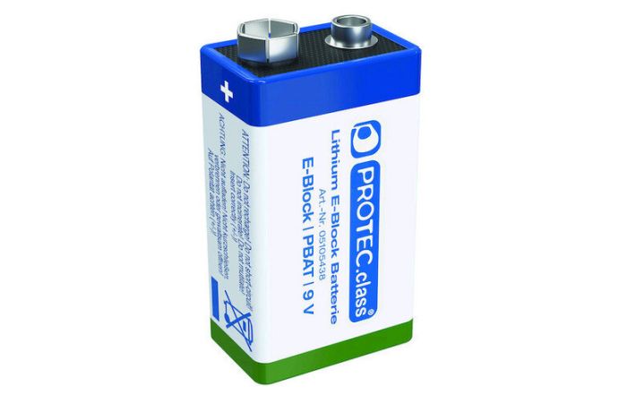 Elementas ličio 9V 1200mAh PBAT - PROTEC