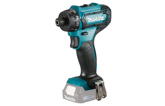 Gręžtuvas akumuliatorinis 12V 2x4.0Ah 30/14Nm 0.88kg LED 2 greičiai CXT - MAKITA