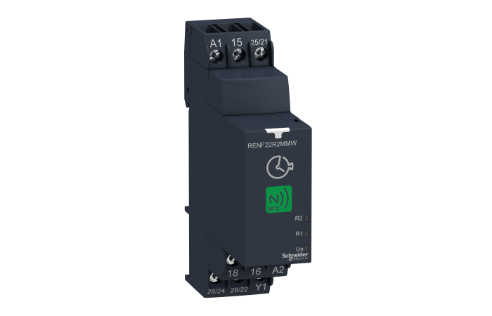 Relė laiko multifunkcinė NFC 2co 24...240 V AC/DC - SCHNEIDER ELECTRIC