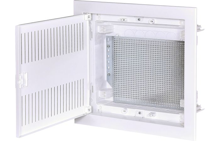 Skydelis p/t 14 modulių IP30 media metalinės perforuotos durys ECG14MEDIA-I - ETI