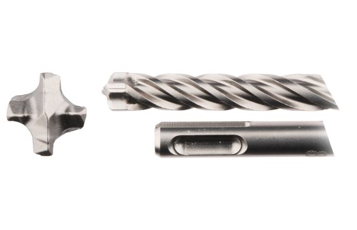 Grąžtas smūginis keturbriaunis 10x215mm SDS-PLUS NEMESIS2 - MAKITA