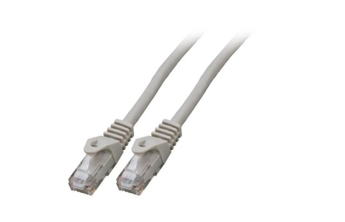 Kabelis komutacinis 1m Kat.6 UTP RJ45 pilkas LSZH - EFB-ELEKTRONIK