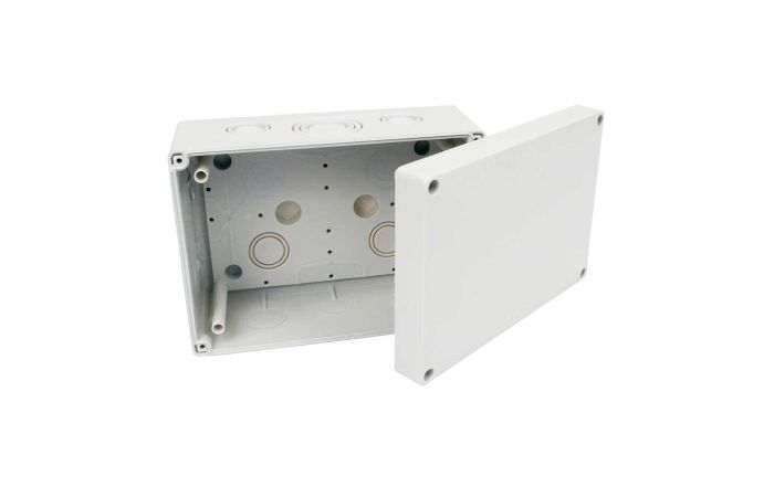 Dėžutė v/t [176x126x64] IP66 tuščia be halogenų UV atspari pilkos spalvos - KOPOS KOLIN