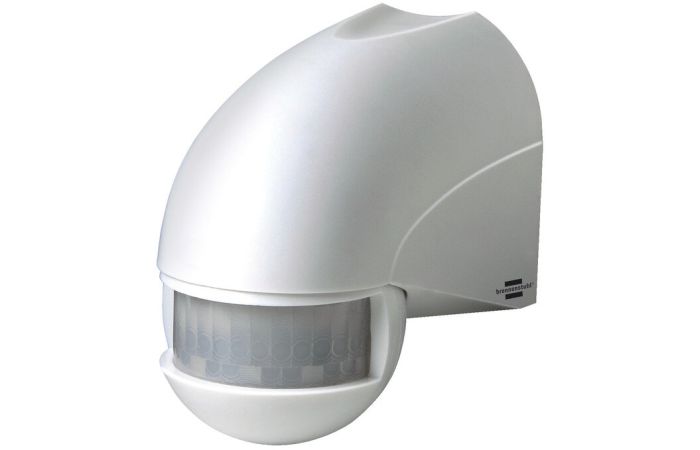 Jutiklis judesio v/t IP44 100W LED D-12m 180 laipsnių baltas - BRENNENSTUHL