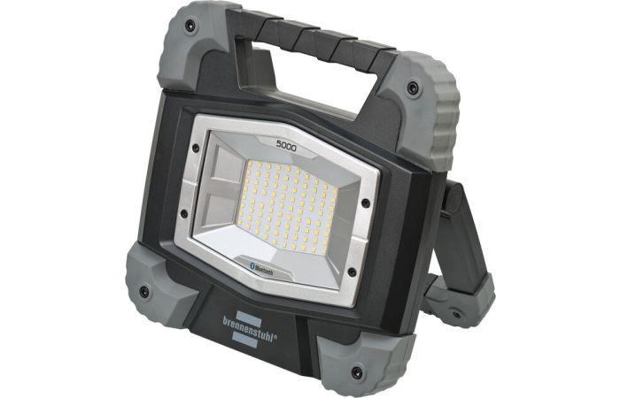 Prožektorius LED nešiojamas 46W IP54 5000K 5000lm su kabeliu 5m H07RN-F 3x1.5 Bluetooth TORAN 5000MBA - BRENNENSTUHL