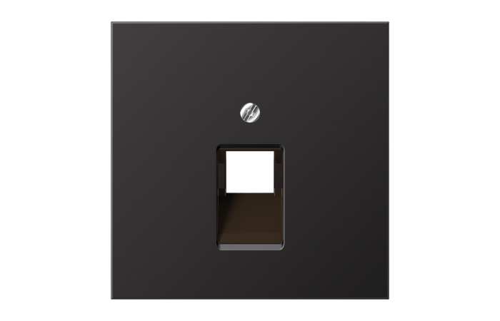 Dangtelis viengubas UAE lizdui aliumininis dark spalvos LS - JUNG