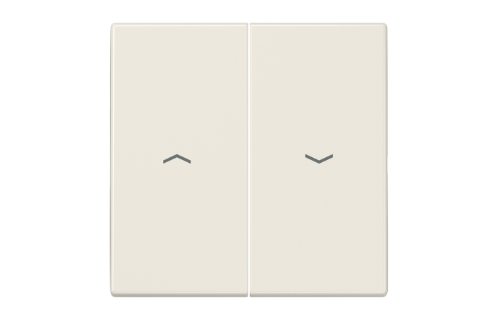 Klavišas jungikliui žaliuzių dramblio kaulo spalvos LS - JUNG