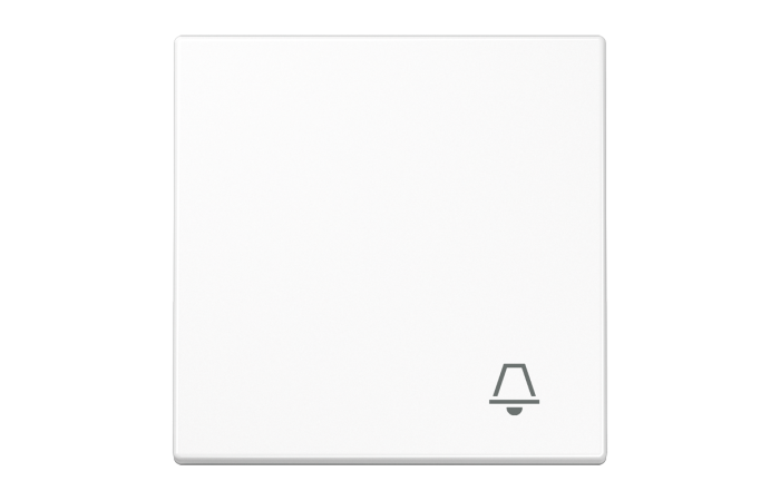 Klavišas viengubam jungikliui su simboliu baltas LS - JUNG