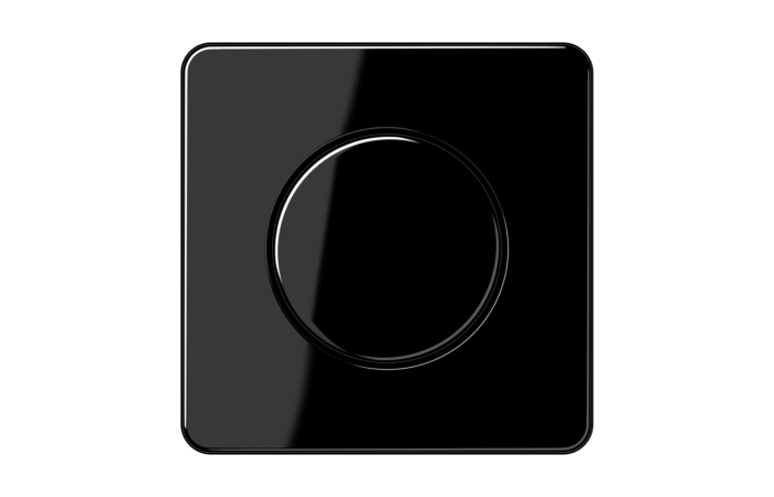 Dangtelis šviesos reguliatoriui juodos spalvos CD - JUNG