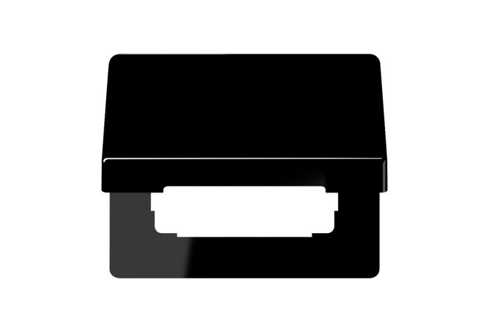 Dangtelis uždaromas juodas SL - JUNG