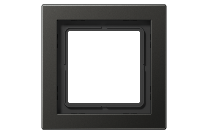 Rėmelis viengubas aliumininis antracito spalvos LS DESIGN - JUNG