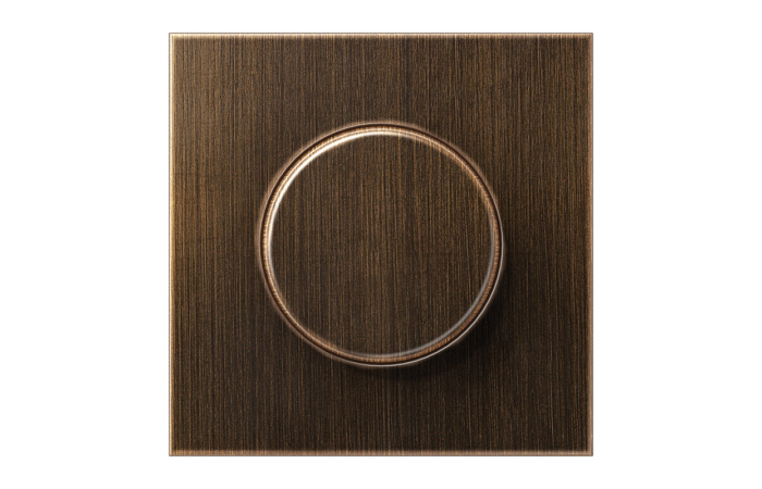 Dangtelis šviesos reguliatoriui sendinto žalvario spalvos LS - JUNG