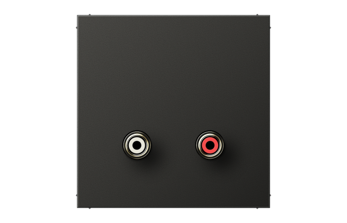 Lizdas multimedia antracito spalvos A - JUNG