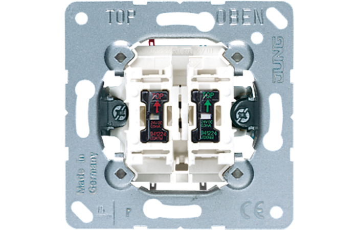 Jungiklis p/t dvigubas 24V viešbučiams - JUNG