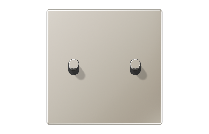 Dangtelis dvigubas cilindriniam jungikliui plieninis LS - JUNG