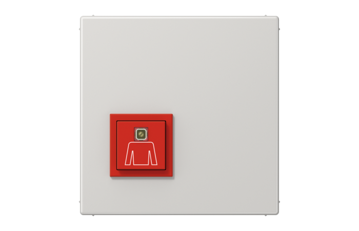 Jungiklis iškvietimo šviesiai pilkas LS - JUNG