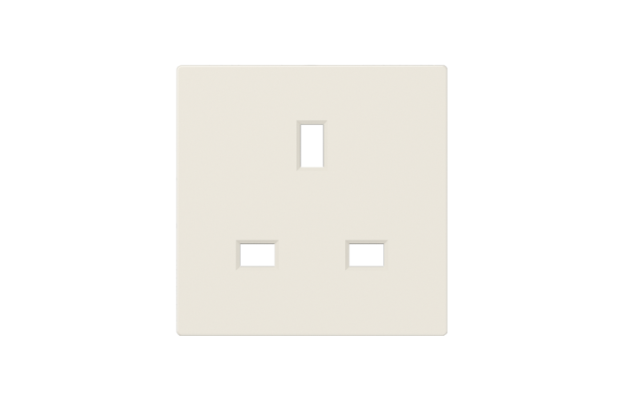 Dangtelis kištukiniam lizdui anglų standarto dramblio kaulo spalvos A - JUNG