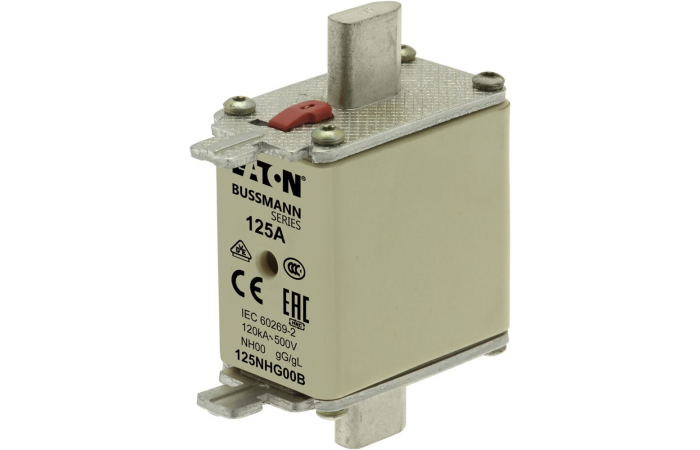Saugiklis 125A gG NH00 500V AC - EATON
