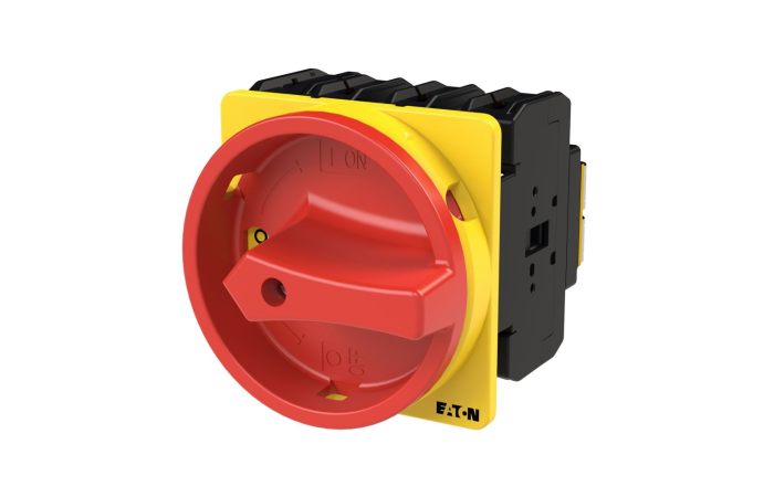Kirtiklis saugumo 3P+N 63A įleidžiamas geltonai raudona rankena P3-63/EA/SVB/N - EATON