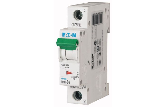 Automatas 1P 6A D 10kA PLSM-D6-MW - EATON
