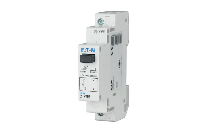 Jungiklis modulinis 1P 16A 1NO juodas Z-SW/S - EATON