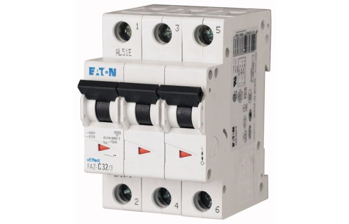 Automatas 3P 25A C 15kA FAZ-C25/3 - EATON