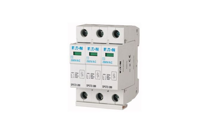 Apsauga viršįtampių 3P C 20kA 2 tipo SPCT2-280/3 - EATON
