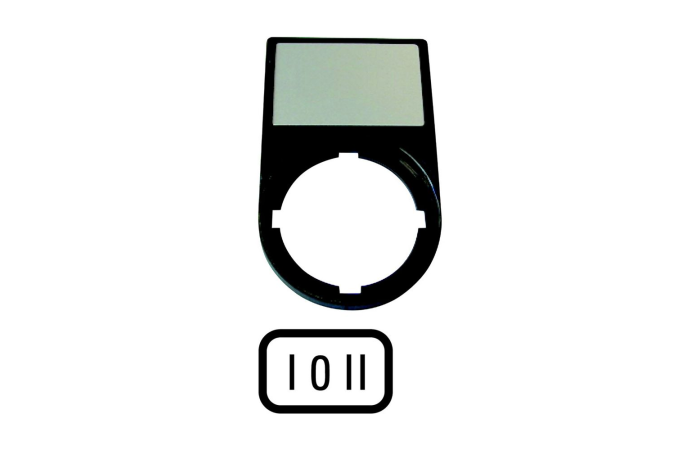 Plokštė su užrašu 1-0-2 perjungikliui M22S-ST-X93 - EATON