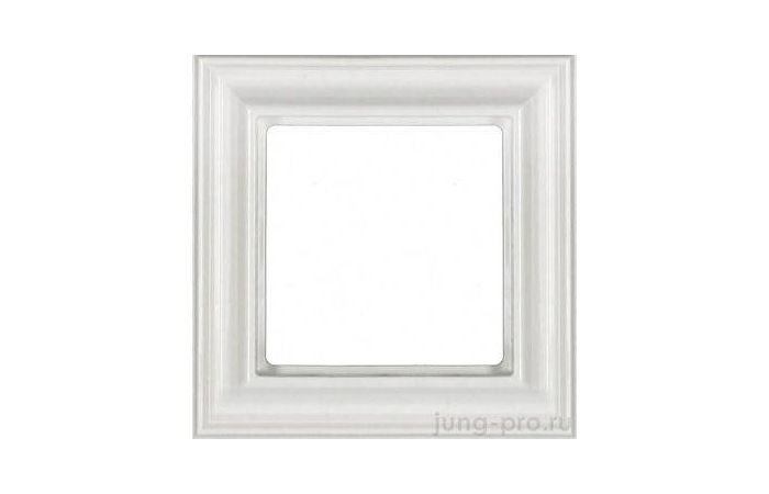 Rėmelis viengubas baltas DECO retro style - JUNG