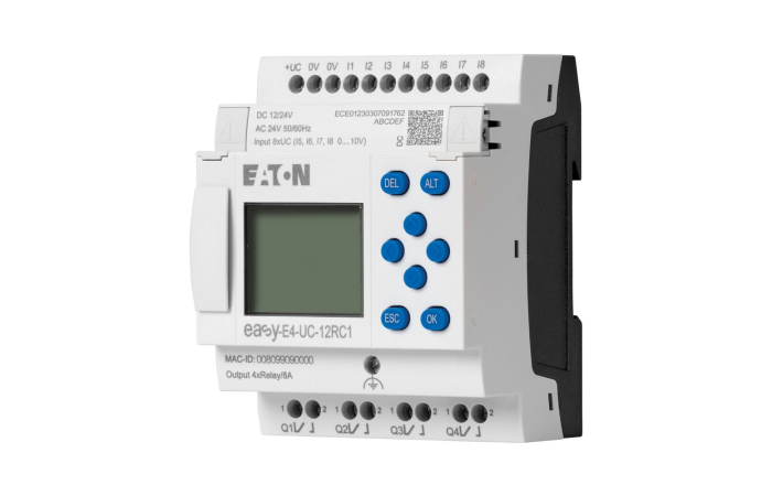 Relė programuojama 4 išėjimų EASY-E4-UC-12RC1 - EATON