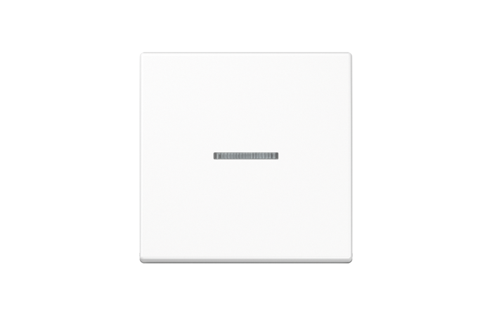 Klavišas viengubas jungikliui su apšvietimu LED balta A - JUNG