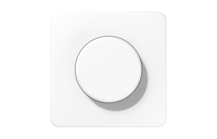 Dangtelis šviesos reguliatoriui baltas CD - JUNG