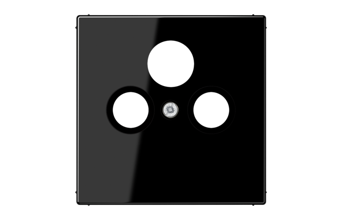 Dangtelis TV/SAT lizdui juodas LS - JUNG