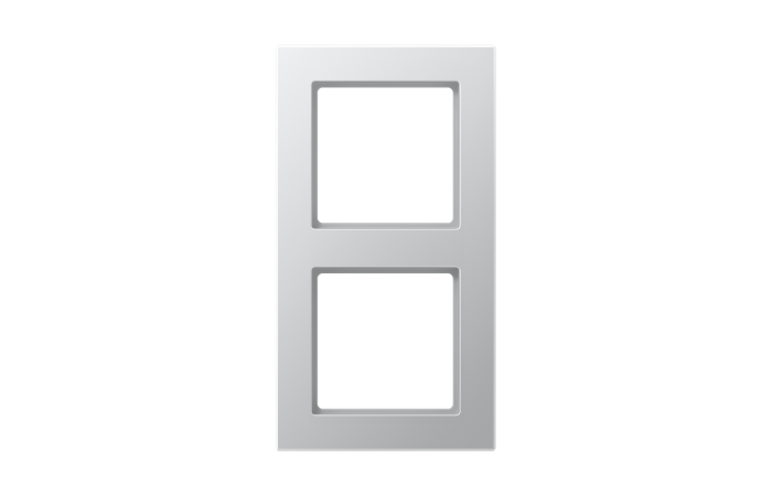 Rėmelis dvigubas aliuminio spalvos A CREATION - JUNG