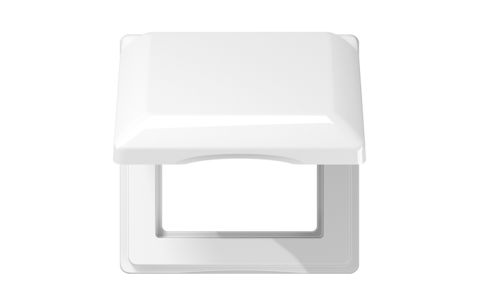 Rėmelis su dangteliu baltas AS 500 - JUNG