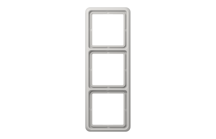 Rėmelis trigubas šviesiai pilkas CD - JUNG