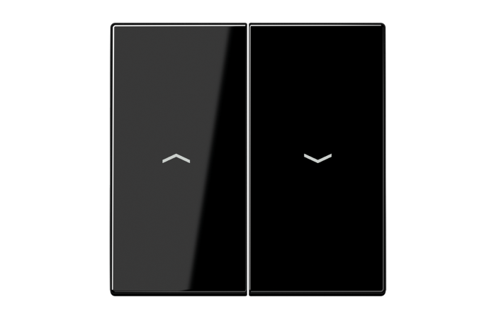 Klavišas jungikliui žaliuzių juodas LS - JUNG