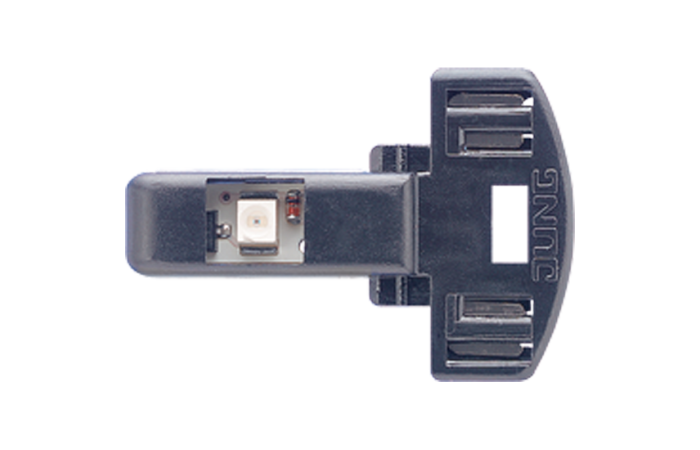 Lemputė 1.1mA/230V LED balta viengubam jungikliui - JUNG